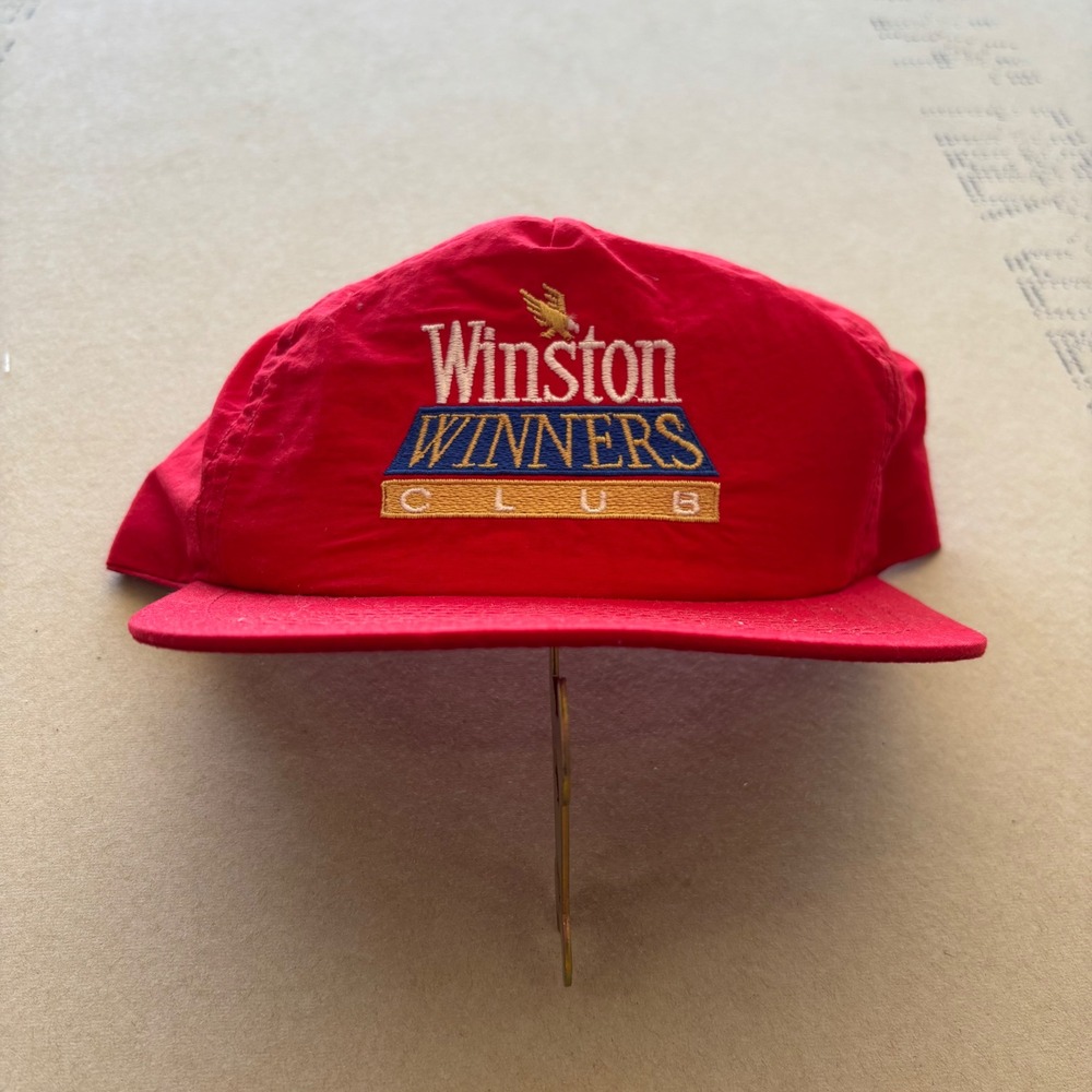 Vintage 90s Winston Winners Club Snapback Hat